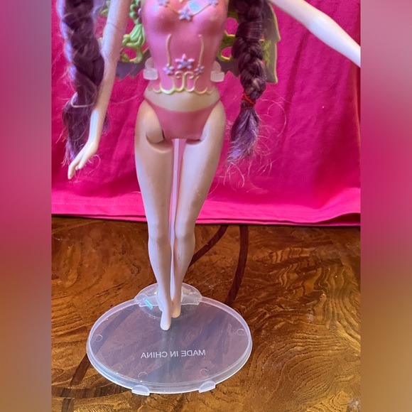 2006 Mattel Barbie Fairytopia Magic of The garden! purple and green - Picture 4 of 7